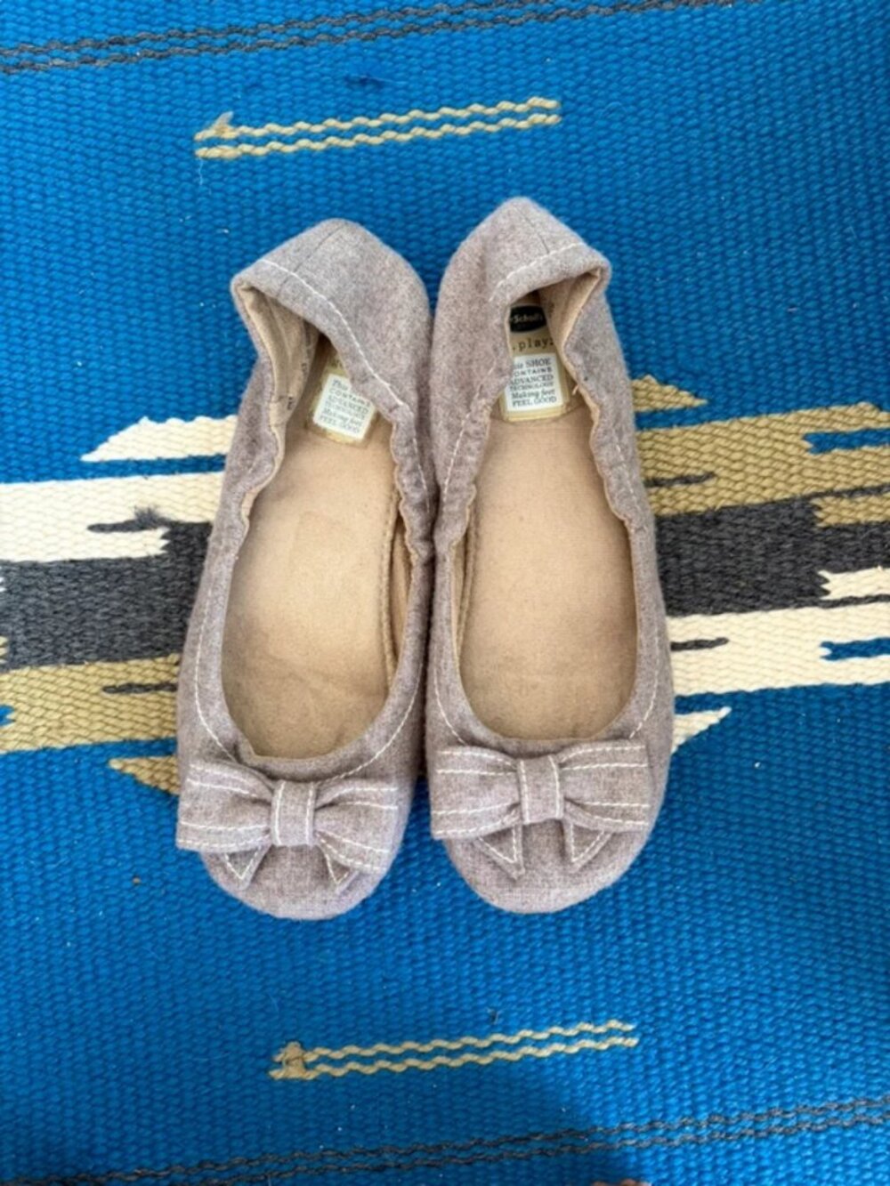 Y2K Ballerina Flats with Bow